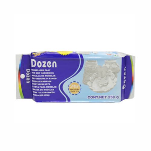 Dozen Air Dry Clay-White