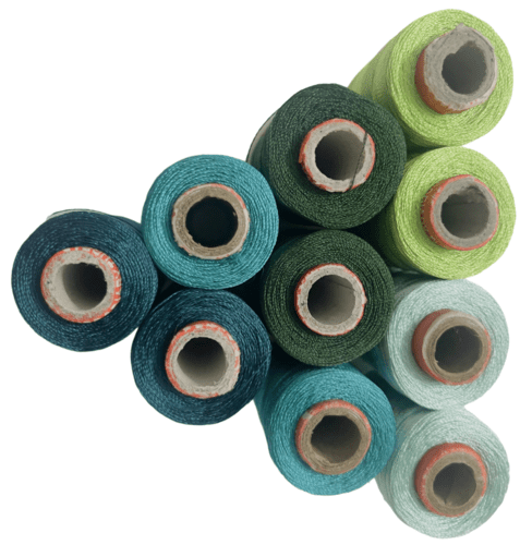RiansCart Green Shade Silk Thread Spool Combo_1_1