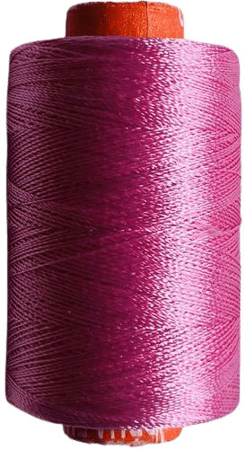 silk thread-dark baby pink