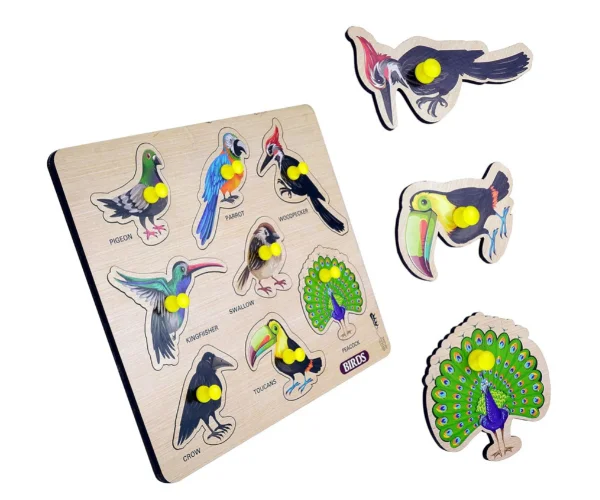 Birds Wooden Jigsaw Puzzle_RC000128_1
