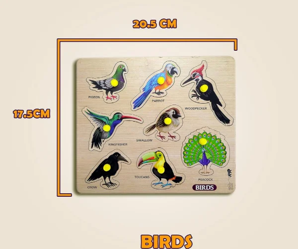 Birds Wooden Jigsaw Puzzle_RC000128_2