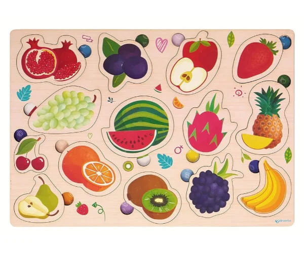 Fruits Recognition Wooden Jigsaw Puzzle_RC000150_1