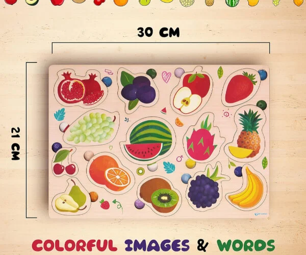 Fruits Recognition Wooden Jigsaw Puzzle_RC000150_3