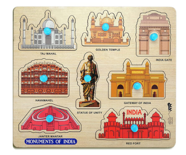 Idian Monument Wooden Jigsaw Puzzle_RC000130_5