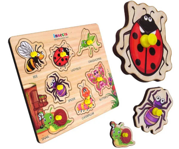 Insects Wooden Jigsaw Puzzle_RC000136_1