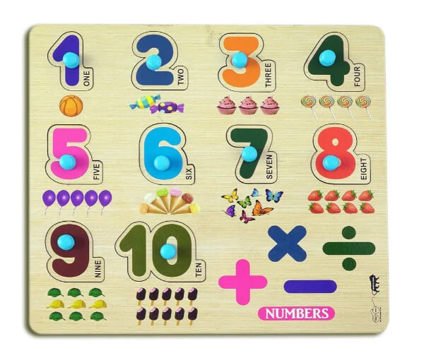 Number Wooden Jigsaw Puzzle