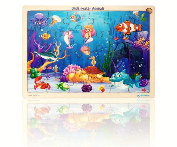 Underwater Life Wooden Jigsaw Puzzle_RC000145_1