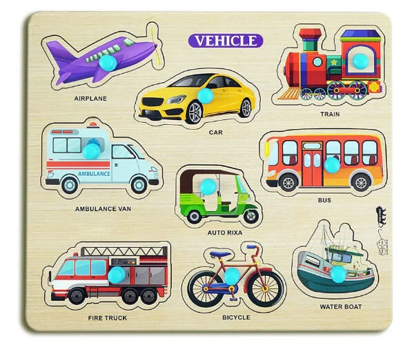 Vehicles Wooden Jigsaw Puzzles_RC000134_3