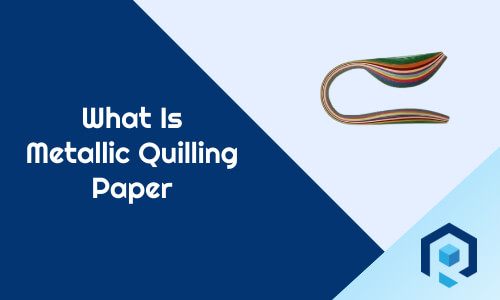 metallic quilling paper