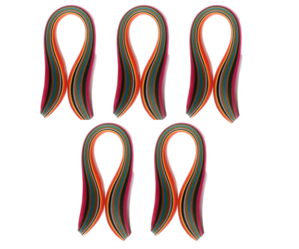 Multicolor Non Metallic Quilling Paper_3